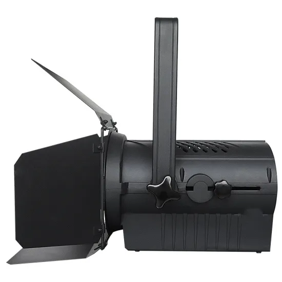 MITUSHOW 200W LED Fresnel Spotlight - High CRI Ra>95, DMX Dimming, Manual Zoom