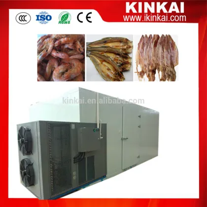 China Air source industrial fish drying machine dryer cabinet