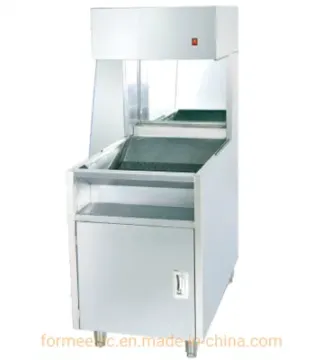 French Fries Warmer Vertical Electric Chip Warmer Worktable French Chips Warmer Convection Chips Worker