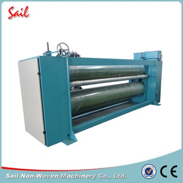 Best quality nonwoven ironing machine automatic two roller nonwoven fabric calender machine