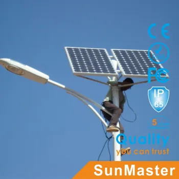 Solar photovoltaic product 5years warranty 168W solar powered street light