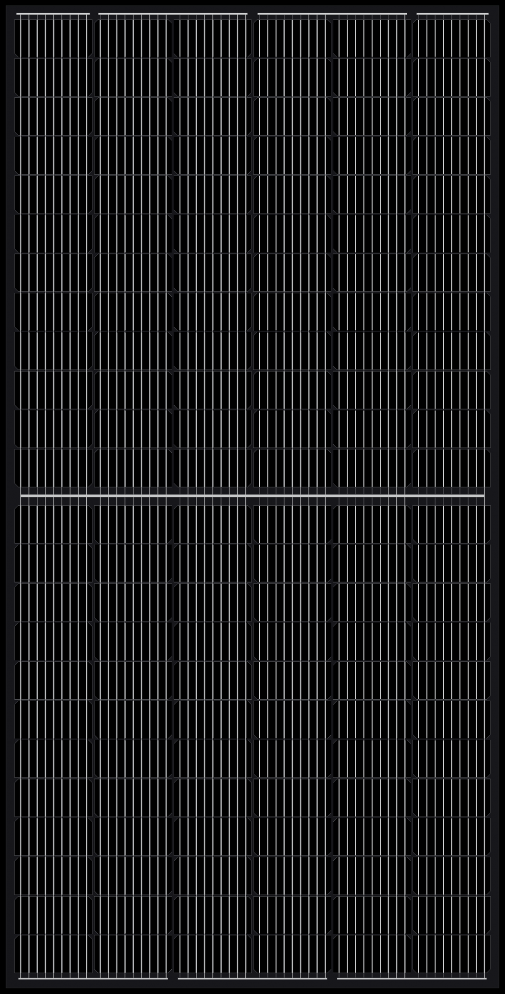 440W 450W Full Black Mono Crystalline Solar Panel