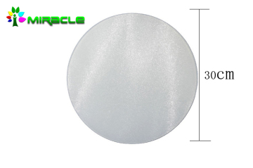 30cm Round Glass Cutting Board,Sublimation Glass chopping board