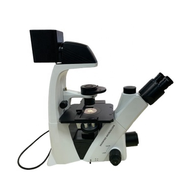 Inverted Biological Trinocular Microscope 40x-400x for Cell and Tissue Examination