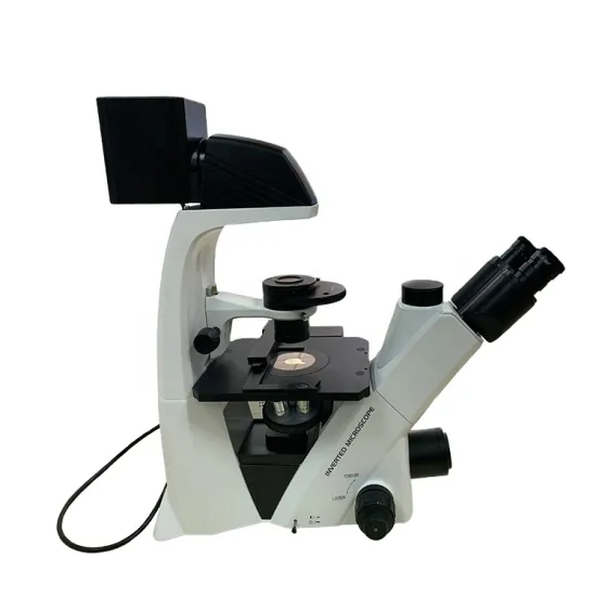 Inverted Biological Trinocular Microscope 40x-400x for Cell and Tissue Examination