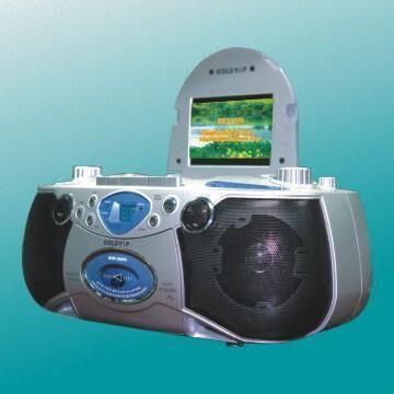 Portable DVD Player with Radio/Cassette and 5-inch TFT Display