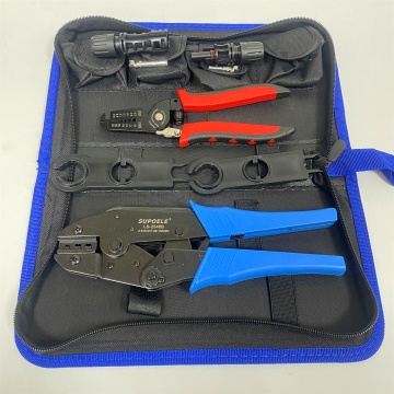SUPOELE Brand Solar Connector Crimping Tool Set for PV Installation