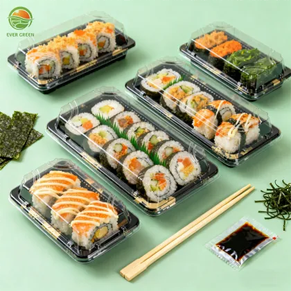 Custom Sushi Packaging Branded Food Trays