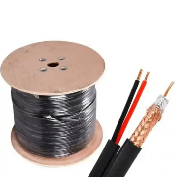 OEM CCTV UTP Outdoor Cat5e Cable 305M Aluminum Copper RG59 Coaxial with 4 Core Power Cable