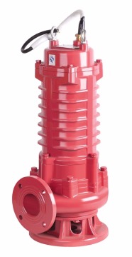 100% copper wire high flow rate low head submersible sewage cutter pump 380v