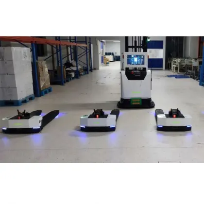 Lithium Battery AGV 2200lb Mobile AGV Pallet Truck
