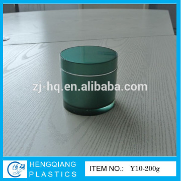 Y10-200g acrylic (PMMA, plexiglass, perspex, lucite) Cap Material and Skin Care Cream Use acrylic jar