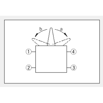 Small two-way perception Detection switch