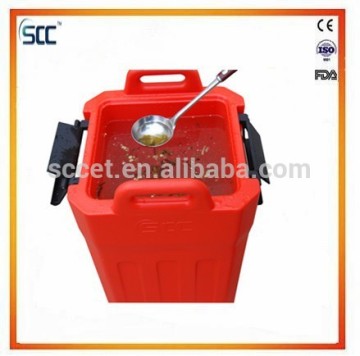 Roto molded Plastic Soup insulated container, soup server