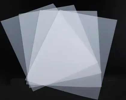 pvc transparent core for smart card