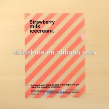 simple pp A4 file folder