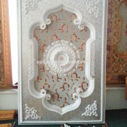 Plastic PS Ceiling , Artistic Ceiling Tiles