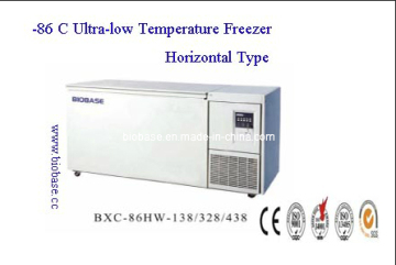 -86 C Ultra-Low Temperature Freezer Horizontal Type