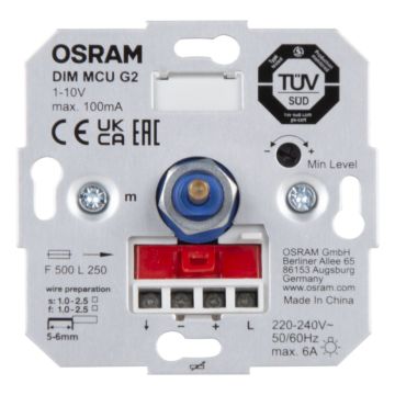 Osram 230V 1-10V Lighting Control System DIM MCU G2 Dimmer Switch