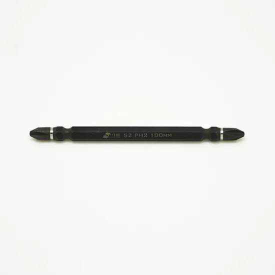 Screwdriver Bit Super Magnetic Bit Holder Alloy Screwdriver Bits Set PH2 Double Head With Magnet Circle