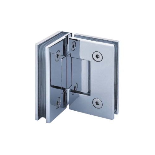 Bản lề kính 90 độ bằng đồng thau rắn