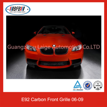 Carbon Fiber Grill E92 Front Grilles For BMW 2006-2009