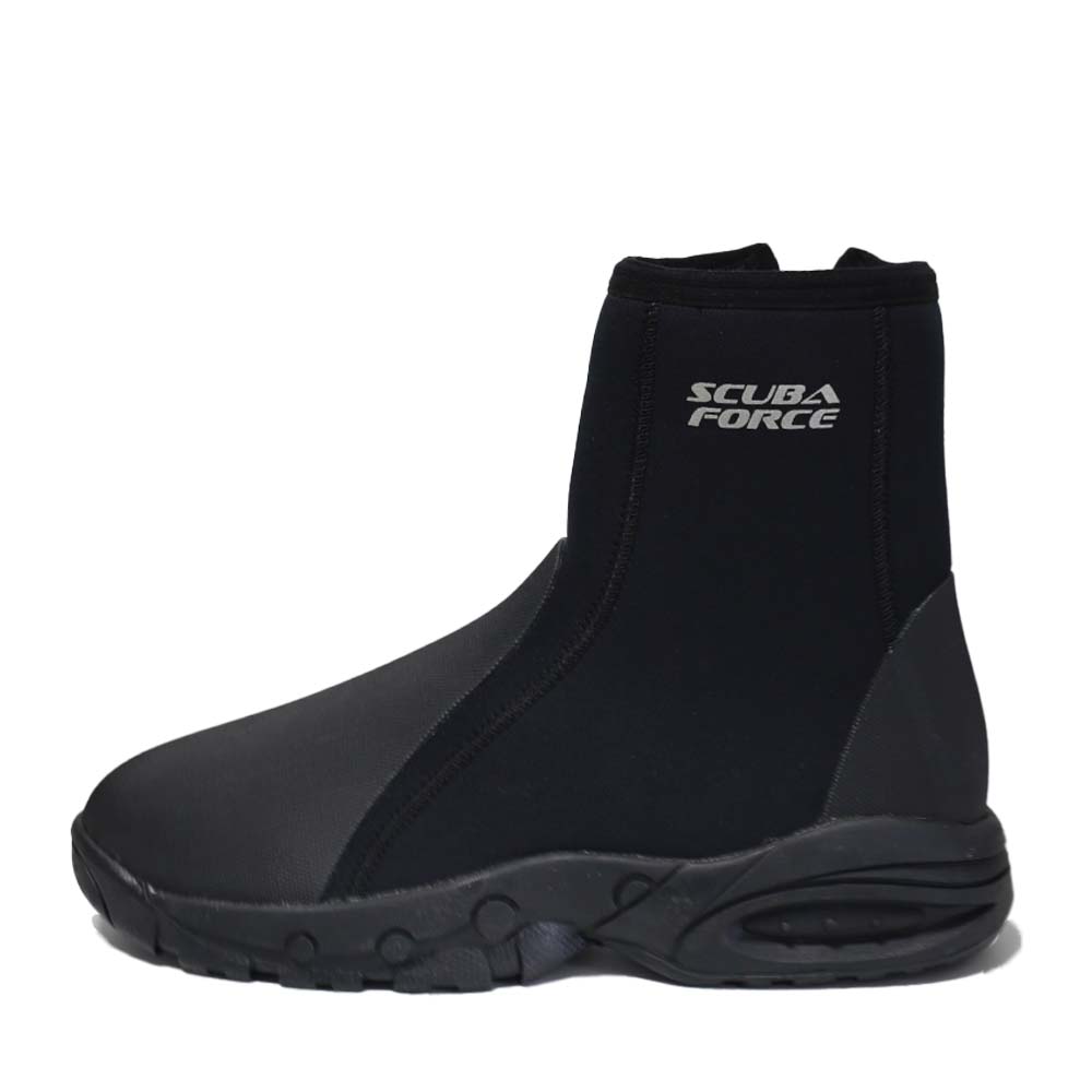 Boots Wetsuit Soleit Non-Slip 5mm Zipper Tinggi