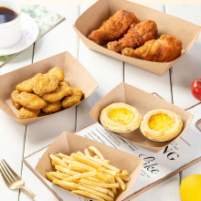 Paper Boat Shaped Fry Cup