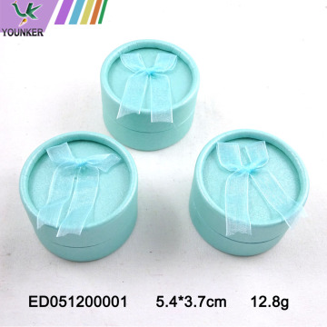 Custom Logo Paper Ring Boxes Premium Jewelry Packing