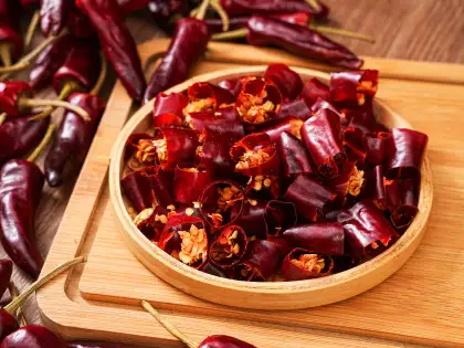 Spicy and delicious Dried chili-Bullet chili pepper