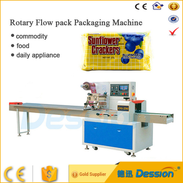 Biscuit snack food packaging machines