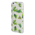 Green Leaf Background Waterdrop Etui na telefon do IMD iPhone 6S Cover