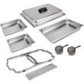 stainless steel hot buffet chafing dishes servers