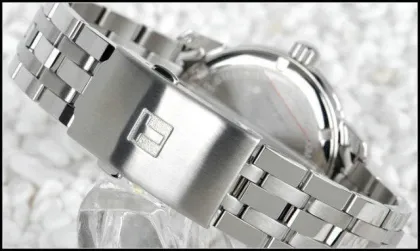 Male Leather Quartz Analog Watch Tissot , Round Branded Wristwatch