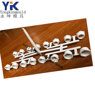 PVC 25mm 8 Cavities Male Threaded Adapter Pipe Fitting Mould