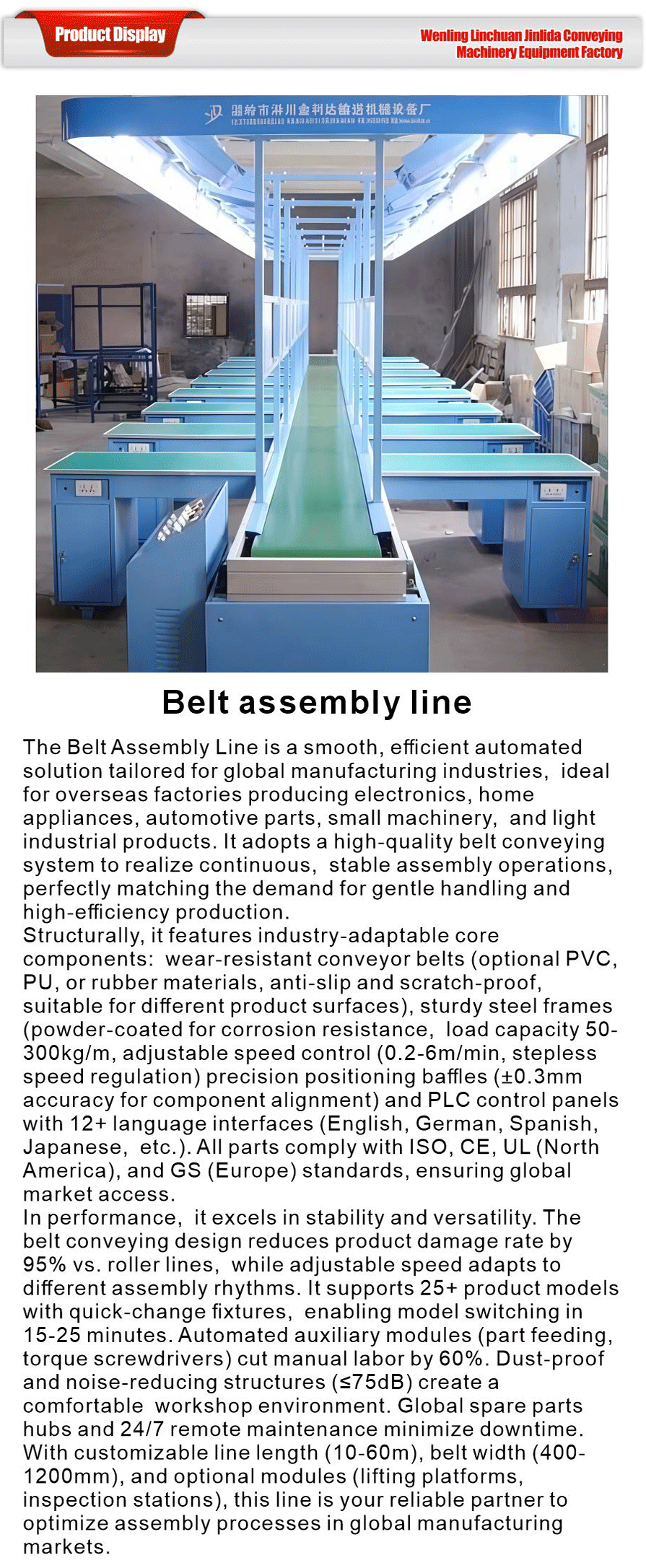 Belt Conveyor Line-xiangqing1-JLD068
