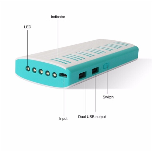 Pocket Piano Power Bank 15000mAh Portable Charger