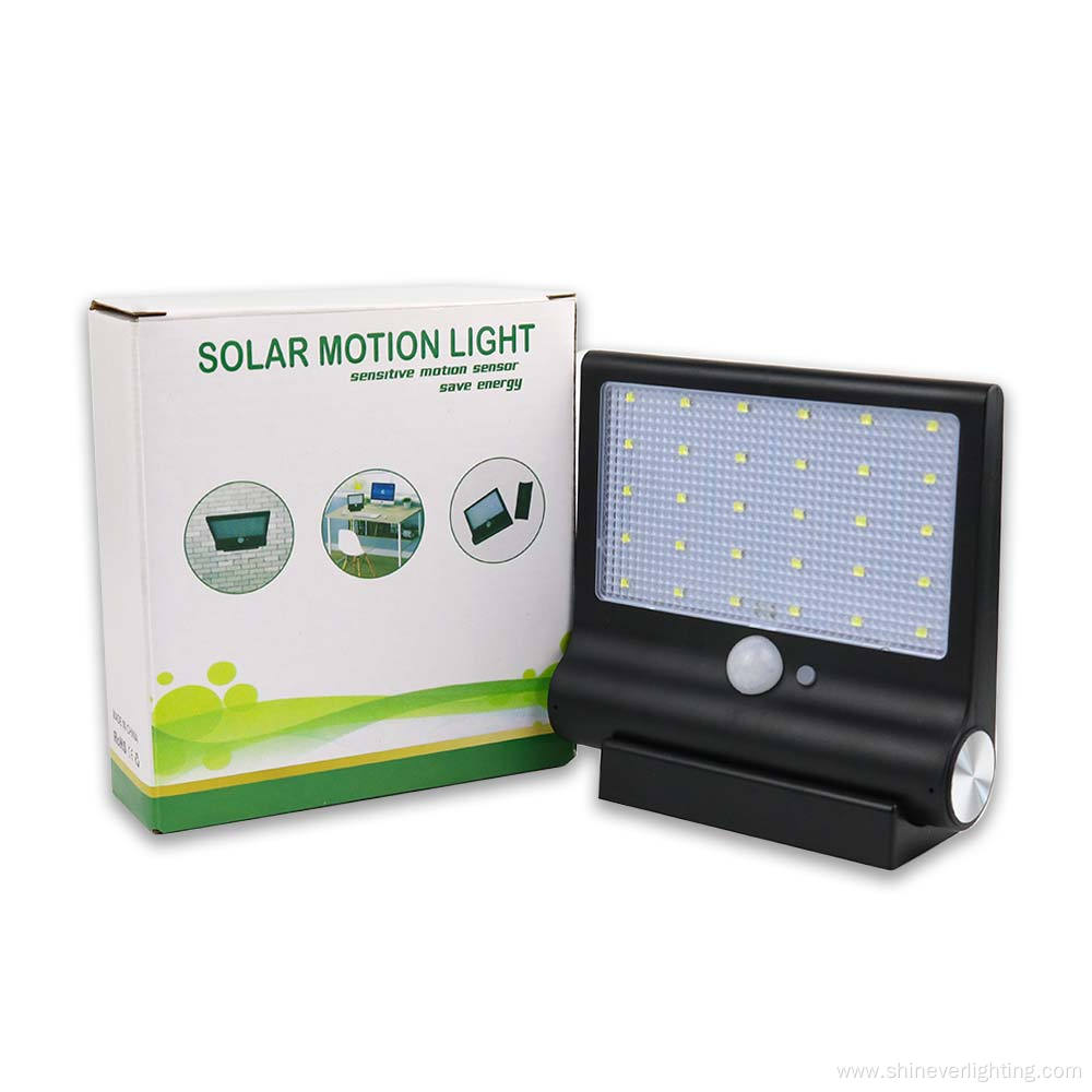 LED Outdoor Solar Motion Sensor Waterproof Wall Light