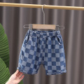 Summer Shorts Pants Children Boys Jeans