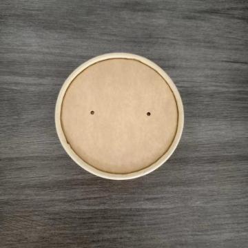 Coperchio di carta da 97 mm per ciotola di zuppa di carta da 16 once