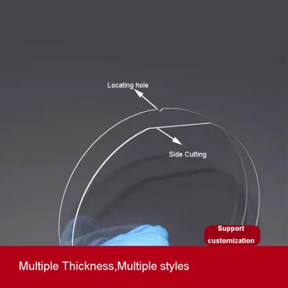 0.5mm, 0.7mm, or 1.1mm Corning EXG/Ultra-thin Quartz Glass/Schott High Borosilicate Wafer
