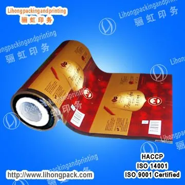 Food Contact Plastic Packaging Roll Films