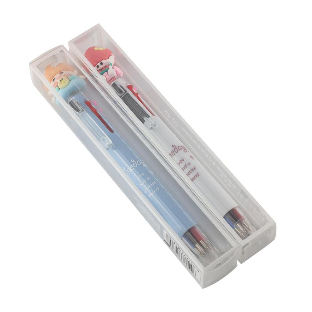 Transparent attractive display pencil plastic box