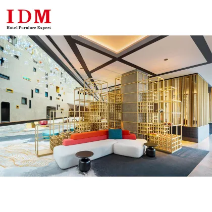 Strictly Safe Four Seasons Luxury Villa Resort Weather-Resistant Five Star Hotel Lobby Furniture Set