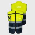 HIVIS Black Bottom Class 2 Bauarbeiten Weste