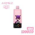 Bán buôn Vape dùng một lần 4 trong 1 Airmez Fox 120000 Puff