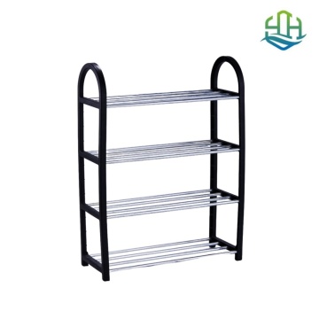 Étagère de rangement pour chaussures moderne à 4 niveaux