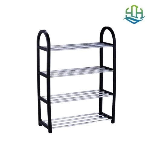 Rack de armazenamento de sapatos moderno de 4 camadas