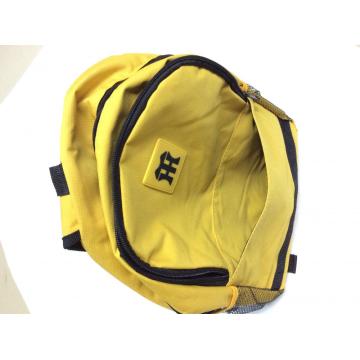 Practical yellow casual backpack