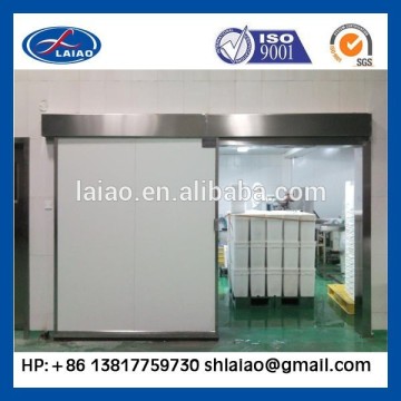 frozen freezer room for meat